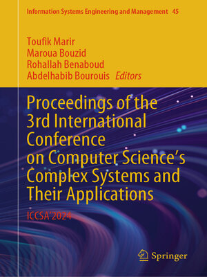 cover image of Proceedings of the 3rd International Conference on Computer Science's Complex Systems and Their Applications